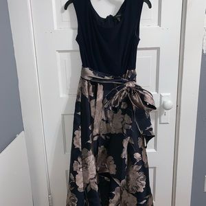 Navy blue dress up dress